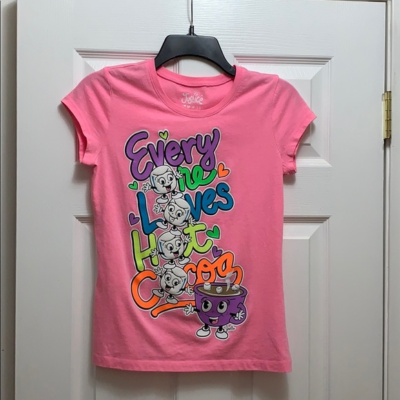 Justice Hot Cocoa Shirt - Picture 1 of 2